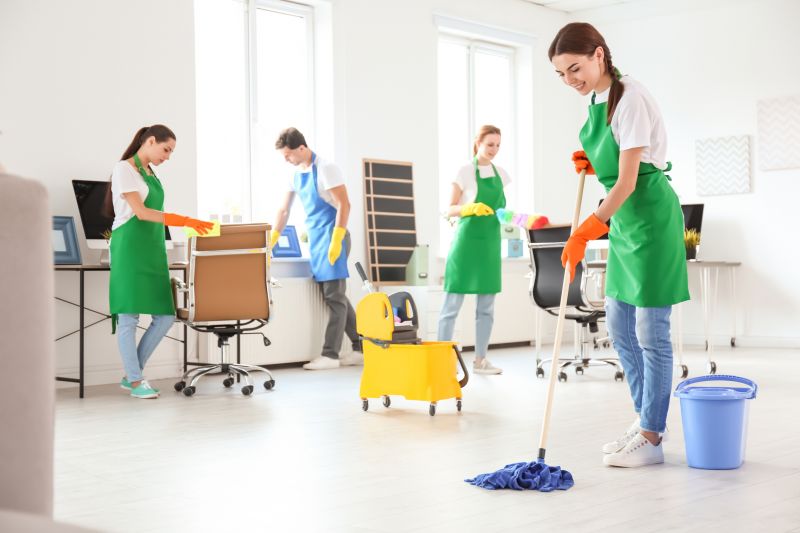 Eco-Friendly Cleaning Teams